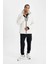 Fit Su Geçirmez Rüzgar Geçirmez Slim Fit Dar Kesim Kapüşonlu Fermuarlı Cepli Kışlık Mont A3519AX24WN 9