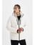 Fit Su Geçirmez Rüzgar Geçirmez Slim Fit Dar Kesim Kapüşonlu Fermuarlı Cepli Kışlık Mont A3519AX24WN 11