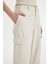 Gabardin Pantolon Wide Leg Geniş Bol Paça Kargo Cepli Normal Bel Basic Düz Standart Boy C5974AX24SP 11