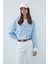 Relax Fit Keten Uzun Kollu Tesettür Gömlek Tunik C3122AX24SM 11