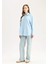 Relax Fit Keten Uzun Kollu Tesettür Gömlek Tunik C3122AX24SM 15