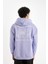 Rick and Morty Boxy Fit Kapüşonlu Sırt Baskılı Sweatshirt C6510AX24AU 12