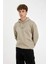 Haki Marvel Avengers Boxy Fit Kapüşonlu Sırt Baskılı Sweatshirt C6515AX24AU 9