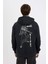 One Piece Boxy Fit Kapüşonlu Sırt Baskılı Sweatshirt C6528AX24AU 11