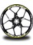 Turuncu Yamaha R6 Takım Jant Sticker Etiket 1