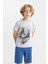 Erkek Çocuk Marvel Pijama Takımı Kısa Kollu Üst Şort C5505A824SM 10