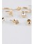Kadın 12'li Gold Küpe C7000AXNS 13