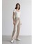 Coool Wide Leg Geniş Paça Keten Karışımlı Pantolon Kargo Cepli Yüksek Bel C0964AX24SM 11