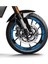 Mavi Cf Moto 250 Nk Geniş Jant Sticker Etiket Modeli 2