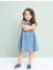 Kız Bebek Kolsuz Jean Elbise C5969A524SM 8
