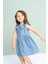 Kız Bebek Kolsuz Jean Elbise C5969A524SM 10