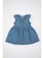 Kız Bebek Kolsuz Jean Elbise C5969A524SM 11