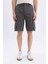 %100 Pamuk Relax Fit Düz Paça Gabardin Kargo Bermuda Şort C5382AX24SM 10