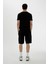 %100 Pamuk Regular Fit Düz Paça Gabardin Bermuda Şort C5397AX24SM 12