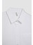 Kız Çocuk Oversize Geniş Kalıp Poplin Basic Düz Uzun Kollu Beyaz Okul Gömleği C7482A824AU 16