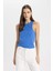 Slim Fit Dar Kesim Halter Yaka Fitilli Kaşkorse Atlet C4078AX24SP 7
