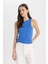 Slim Fit Dar Kesim Halter Yaka Fitilli Kaşkorse Atlet C4078AX24SP 10