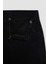 Erkek Çocuk Okul Slim Fit Dar Kesim Düz Paça Cepli Siyah Basic Düz Jean Pantolon 17