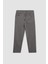 Erkek Çocuk Straight Fit Düz Paça Cepli Gri Basic Düz Jean Pantolon C3697A824WN 14