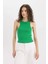 Slim Fit Dar Kesim Halter Yaka Fitilli Kaşkorse Atlet C4078AX24SP 9