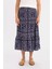 Desenli Aerobin Midi Etek 9