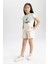 Kız Çocuk Gabardin Şort C4566A824SM 11