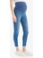 Skinny Fit Yüksek Bel Düz Paça Standart Boy Hamile Pantolon Z6882AZ24SP 11