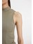 Slim Fit Dar Kesim Yarım Balıkçı Yaka Fitilli Kaşkorse Smart Atlet C7703AX24AU 11