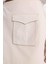 Yüksek Bel Gabardin Şort Etek C6242AX24SM 15
