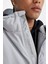 Fit Termometreli Mont Parka Su Geçirmez Rüzgar Geçirmez Slim Fit Dar Kesim Kapüşonlu Fermuarlı C6056AX24WN 10