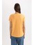 Regular Fit Yuvarlak Yaka Basic Düz Kısa Kollu Tişört K1508AZ24SM 10