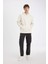 Boxy Fit Kapüşonlu Sırt Baskılı Sweatshirt C7047AX24AU 10