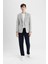 Modern Fit Yarım Astar Düğmeli Cepli Blazer Ceket C6000AX24SP 12