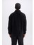 Comfort Regular Fit Rahat Kalıp Fermuarlı Dik Yaka Baskılı Polar Sweatshirt C7794AX24AU 17