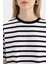 Coool Fitted Çizgili Kısa Kollu Tişört A9046AX24SM 9