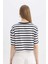 Coool Fitted Çizgili Kısa Kollu Tişört A9046AX24SM 10