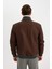 Su İtici Slim Fit Dar Kesim Suni Kürklü Yaka Astarlı Fermuarlı Ribanalı Cepli Suni Deri Mont C5633AX24WN 13