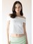Fitted Omuzu Açık Kısa Kollu Tişört C7661AX24SM 10