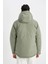 Fit Su Geçirmez Termometreli Slim Fit Dar Kesim Polar Kapüşonlu Fermuarlı Kışlık Mont A2125AX24WN 16