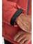 Fit Su Geçirmez Termometreli Slim Fit Dar Kesim Polar Kapüşonlu Fermuarlı Kışlık Mont A2125AX24WN 15