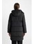 Puffer Şişme Uzun Mont Parka Su Geçirmez Regular Kalıp Çıkarılabilir Kapüşonlu A1315AX24WN 13