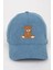 Kız Çocuk Nakışlı Jean Cap Şapka C8129A824SM 11