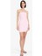 Coool Straplez Yırtmaçlı Pembe Mini Elbise C6342AX24SM 7