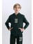 Erkek Çocuk Cepli Yazı Baskılı Kapüşonlu Okul Sweatshirt C7567A824WN 10