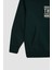 Erkek Çocuk Cepli Yazı Baskılı Kapüşonlu Okul Sweatshirt C7567A824WN 17