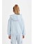 Kız Çocuk Cepli Kapüşonlu Baskılı Okul Sweatshirt C7764A824AU 11