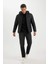 Su İtici Hafif Şişme Mont Slim Fit Dar Kesim Kapüşonlu Fermuarlı Cepli Mevsimlik N4661AZ24AU 7