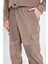 Regular Fit Polar Eşofman Altı Beli Paçası Lastikli Kargo Cepli A7040AX24AU 11
