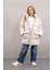 Kız Çocuk Su Geçirmez Kapüşonlu Polar Astarlı Parka C8519A824AU 12