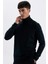 Slim Fit Dar Kesim Balıkçı Yaka Basic Düz Triko Kazak R1124AZ24WN 6